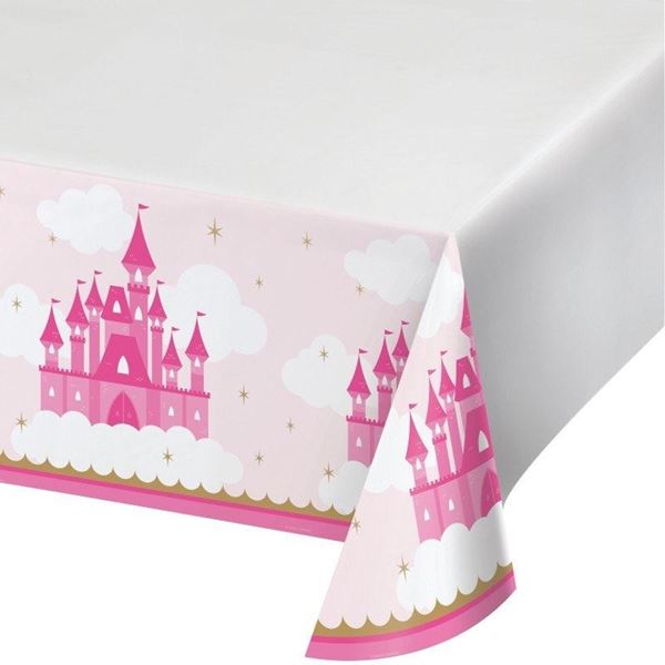 Imagens de Mantel Mi Princesa Infantil plástico (121cm x 223cm)