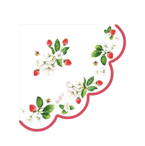 Picture of Servilletas Fresa Chic papel (16)