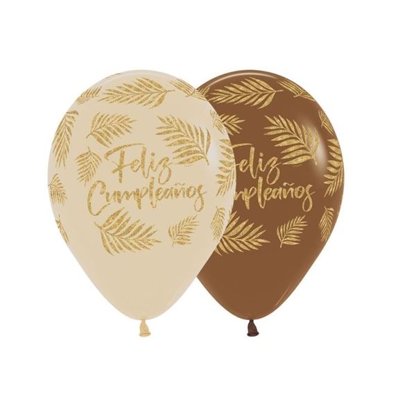 Imagen de Globos Feliz Cumpleaños Palmeras (12)