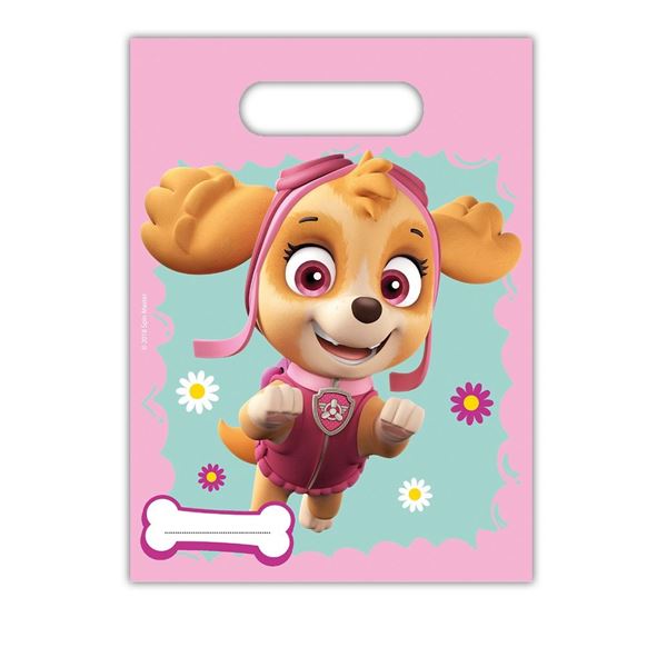 Picture of Bolsas Chuches de Patrulla Canina Skye plástico (6 unidades)