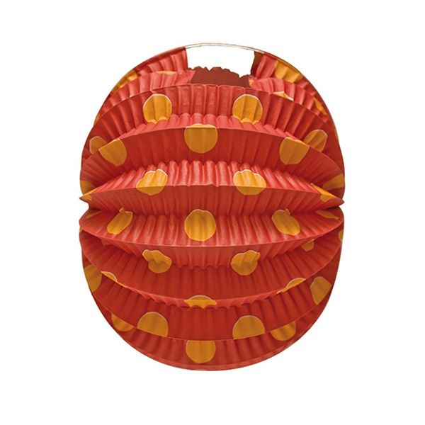 Picture of Farolillo Burdeos Lunares Albero 22cm