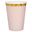 Picture of Vasos Rosas Puntos Elegantes (10 unidades)