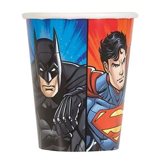 Imagens de Vasos Liga de la Justicia cartón (8)