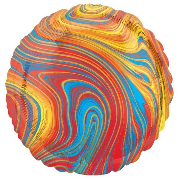 Picture of Globo Círculo Marblez Multicolor (45cm)