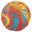 Imagen de Globo Círculo Multicolor Marblez (45cm)