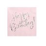 Imagens de Servilletas Happy Birthday Rosa (20 uds)
