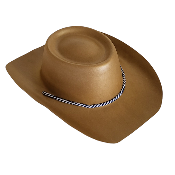 Imagen de Sombrero de Vaquero Cowboy Marrón Adulto Foam