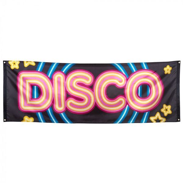 Picture of Pancarta Disco Tela (74cm x 220cm)