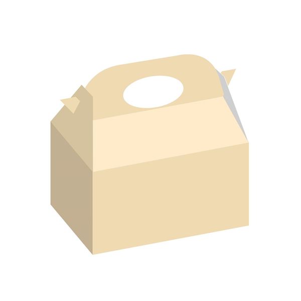 Imagen de Caja Marfil Beige cartón