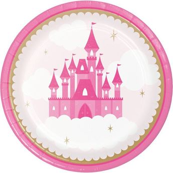 Imagens de Platos Mi Princesa Infantil cartón 23cm (8)
