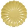 Imagen de Platos Mostaza Forma Flor cartón 23cm (8)