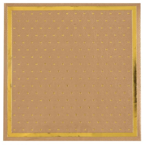 Picture of Servilletas Kraft Elegantes (20 uds.)