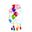 Picture of Piñata Globos Colores cartón (46cm)