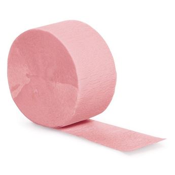 Imagen de Guirnalda Rosa Claro Crepé (24m)