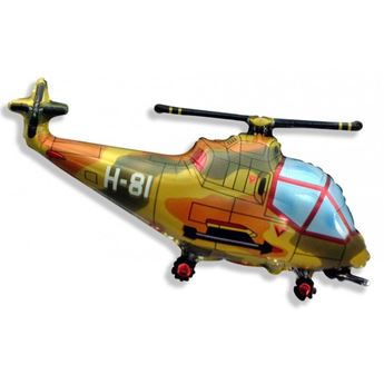 Imagen de Globo Helicóptero Forma Foil (96cm x 57cm) 