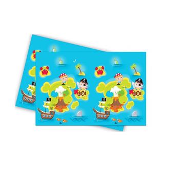 Picture of Mantel Isla Pirata Infantil plástico (1.80cm x 1.20cm)