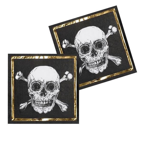 Picture of Servilletas de Pirata Calavera (20 uds.)