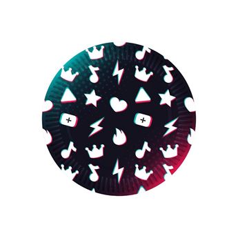 Imagens de Platos TikTok cartón 18cm (8)