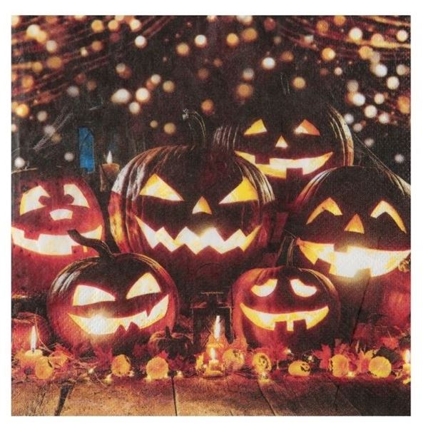 Imagen de Servilletas Calabaza Halloween papel (20)