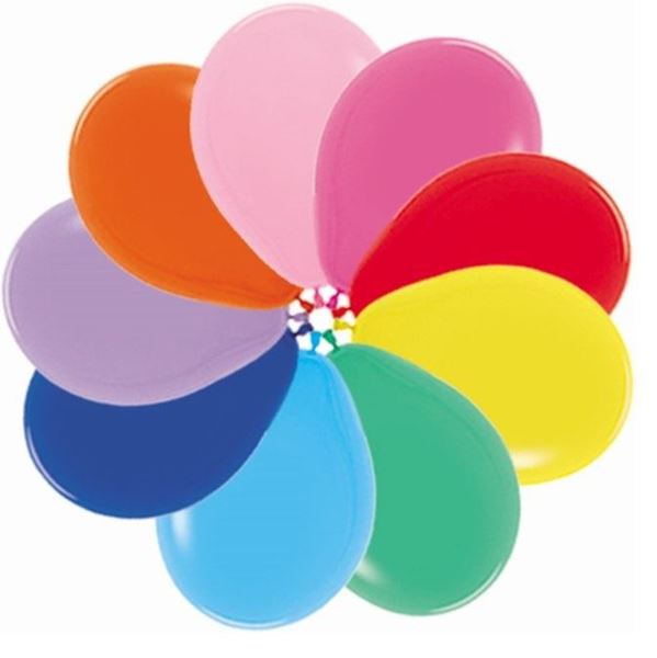 Imagen de Globos Colores Fashion 13cm Sempertex R5-000 (100)