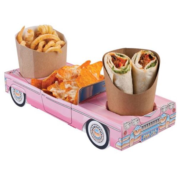 Picture of Caja Portamenú Cadillac Rosa