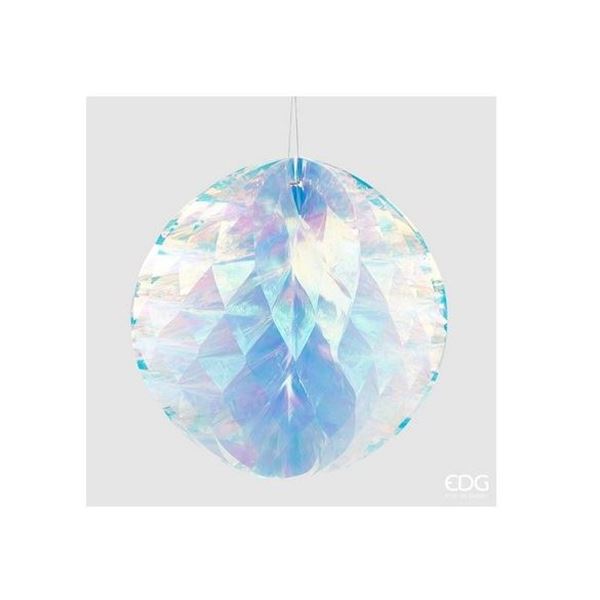 Imagen de Decorado Colgante Diamante Iridiscente papel (30cm)