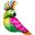 Picture of Globo Loro Tropical (78cm)