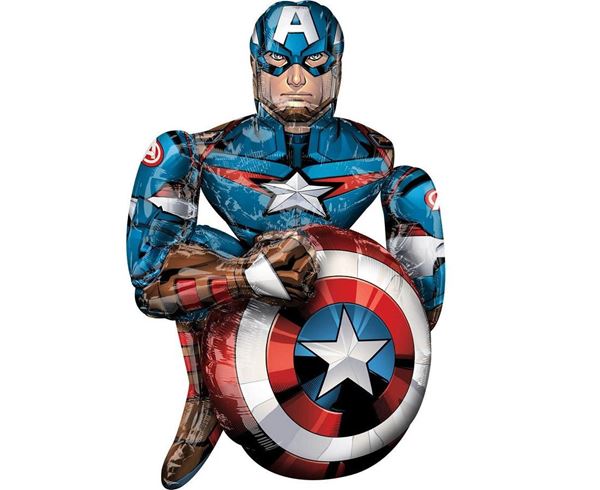 Imagen de Globo de Los Vengadores Capitán América (99cm)