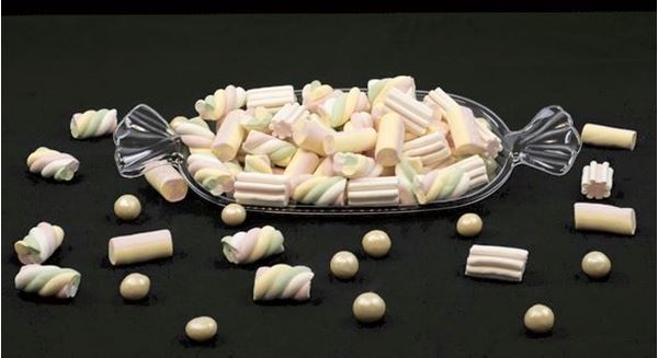 Imagen de Bandejas Caramelo Candy Bar Plástico 38cm x 15cm (3 unidades)