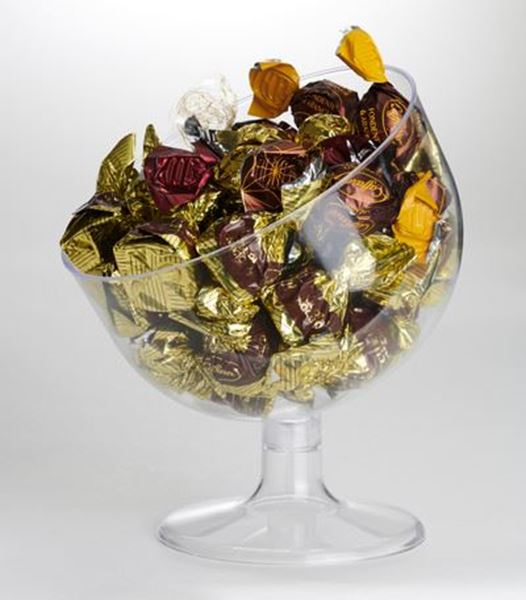 Imagens de Bol Copa Inclinada Transparente Corta  Candy Bar (19cm)