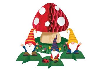 Imagen de Centro de Mesa Cumpleaños Gnomos 