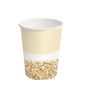 Imagen de Vasos Modelo Glitter Dorado cartón (8)