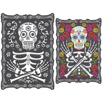Imagen de Cuadro Día de los Muertos Lenticular