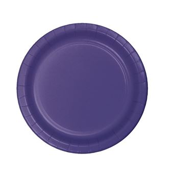 Imagen de Platos Morado Celebrations cartón 18cm (8 unidades)