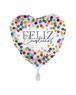 Imagen de Globo Feliz Cumpleaños Puntos Colores (43cm)