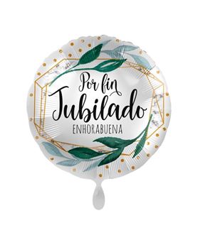 Imagen de Globo Por Fin Jubilado (43cm)