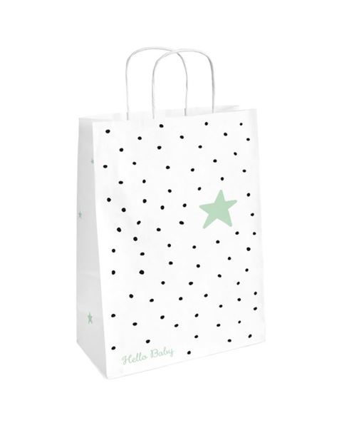 Imagen de Bolsas Papel Hello Baby 23,4 X 16.2cm (8 unidades)