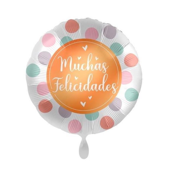 Picture of Globo Muchas Felicidades (43cm)