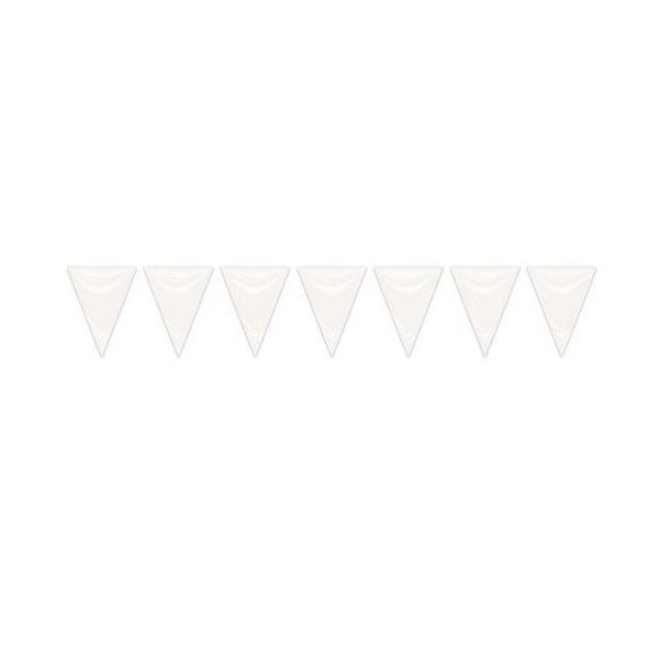 Imagen de Banderín Blanco plástico (25m)