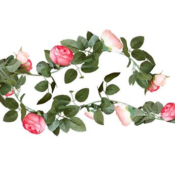 Imagens de Decoración Guirnalda Rosas (2m)
