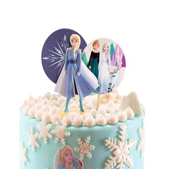 Imagen de Kit Cumpleaños Frozen II Elsa para Tarta