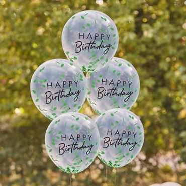 Imagen de categoría GLOBOS LÁTEX CON CONFETI