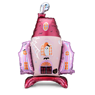 Imagen de Globo Haunted House Halloween con Base sin Helio (94cm)
