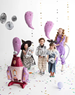 Imagen de Globo Haunted House Halloween con Base sin Helio (94cm)