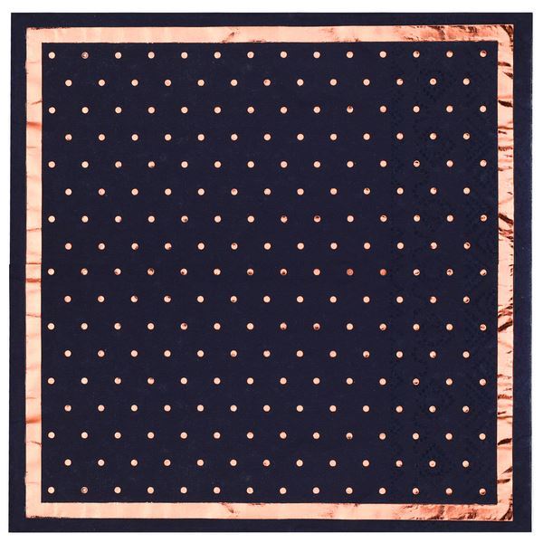 Picture of Servilletas Azul Marino Elegante grandes (20)