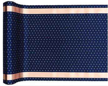 Imagen de Camino de Mesa Azul Marino Elegante (3m)