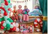 Imagen de Globo Coche Navideño con Base (90cm)