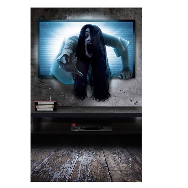 Imagens de Pegatina Pared Poseída TV Terror (80cm)