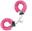 Imagen de Accesorio Esposas Terciopelo Rosa Despedida