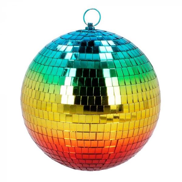 Picture of Bola Disco Rainbow (20cm)